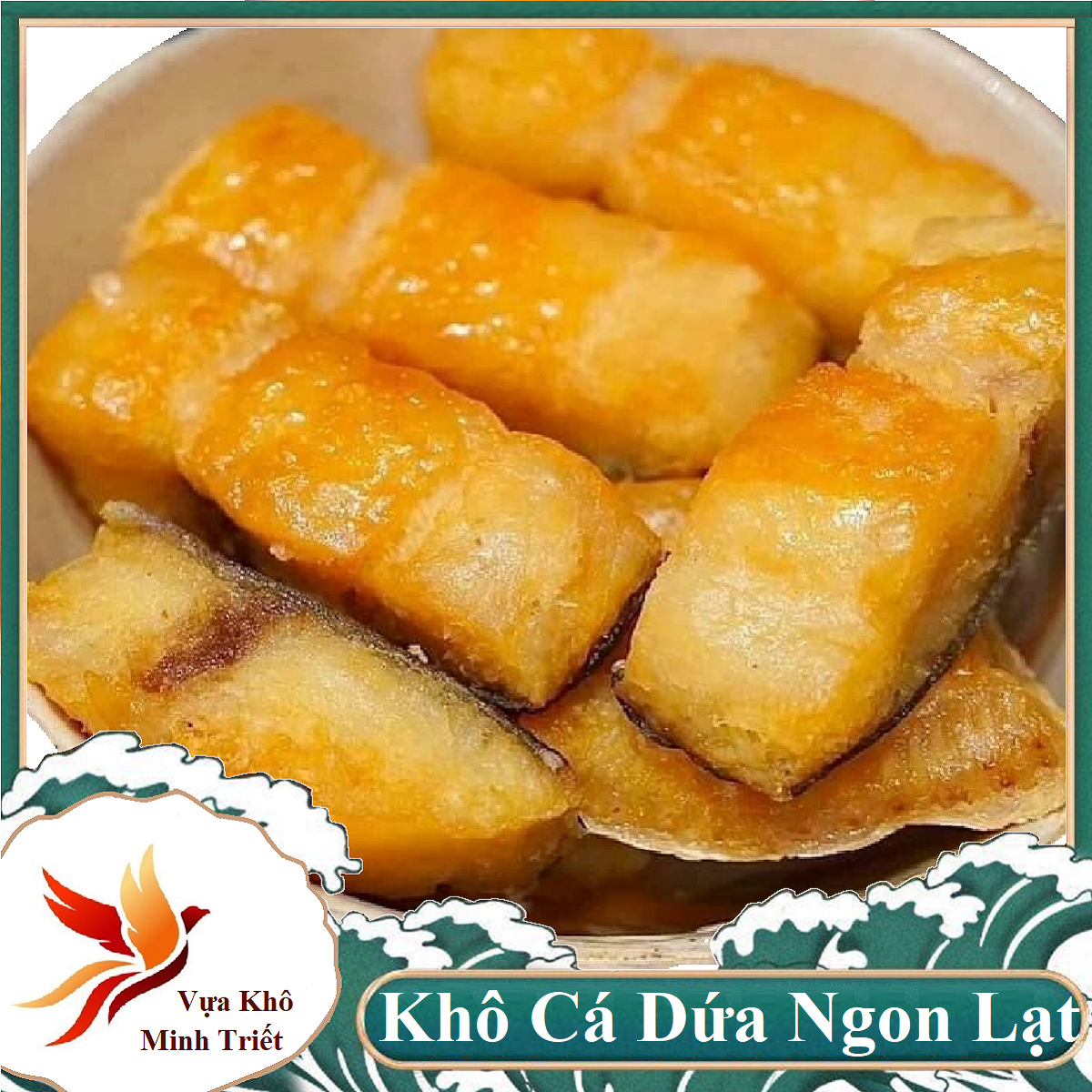 Khô cá dứa thiên nhiên 500gr khô cá dứa ngon rẻ đặc biêt-vựa khô minh triết