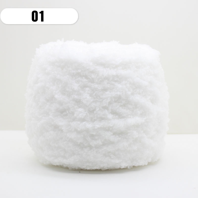 Len bông xù mềm nhẹ ấm áp cuộn 100gram