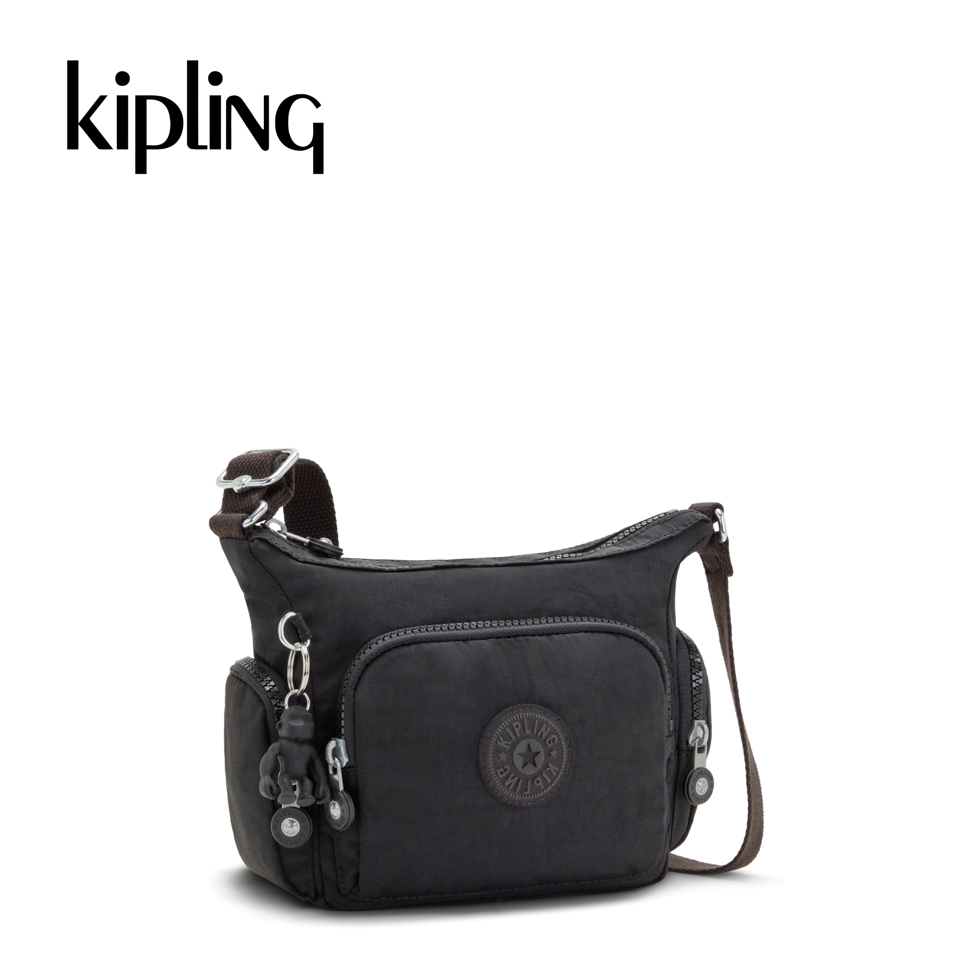 Kipling Túi Đeo Chéo Nữ Gabbie Mini - Black Noir - HUKI3057
