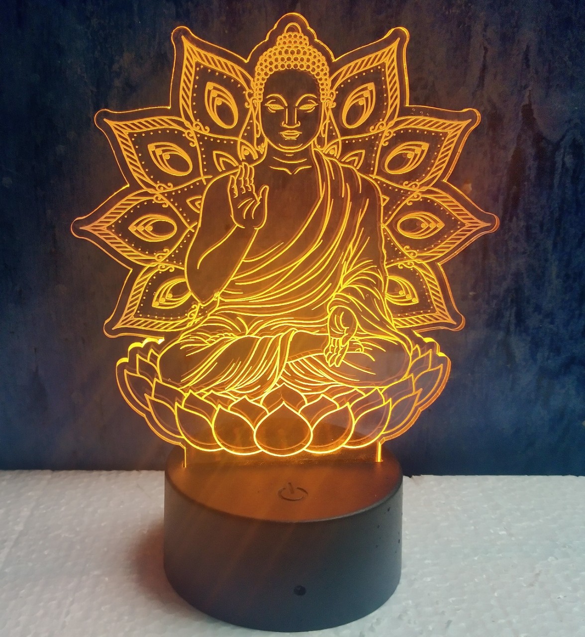 Đèn ngủ 3D phật, đèn thờ , quà tặng trang trí .