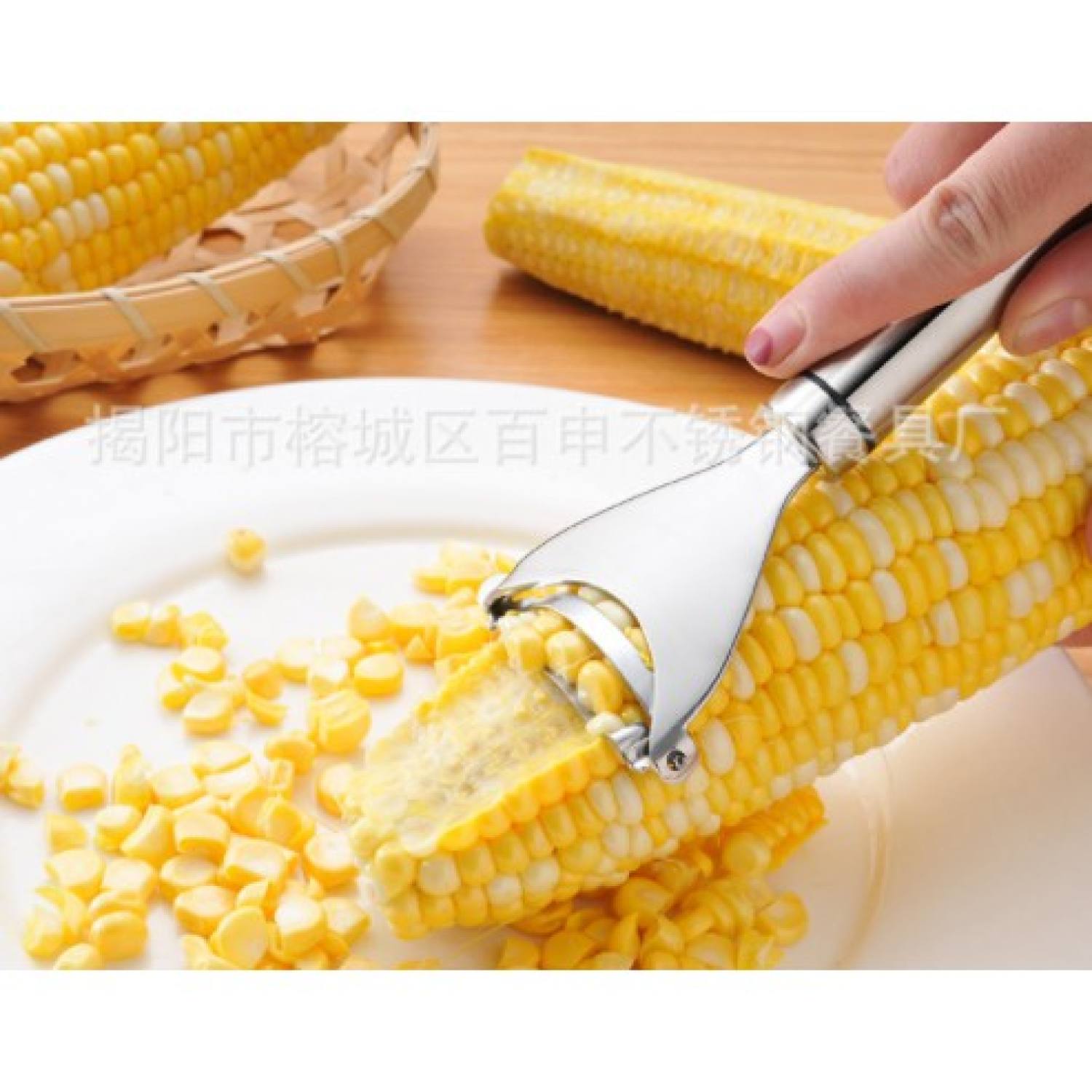 Dụng Cụ Nạo Bắp (Ngô) Thép Không Gỉ Cao Cấp