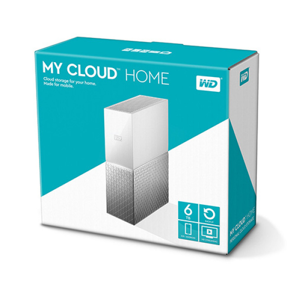 Ổ cứng mạng HDD 6TB Western Digital My Cloud Home WDBVXC0060HWT-SESN