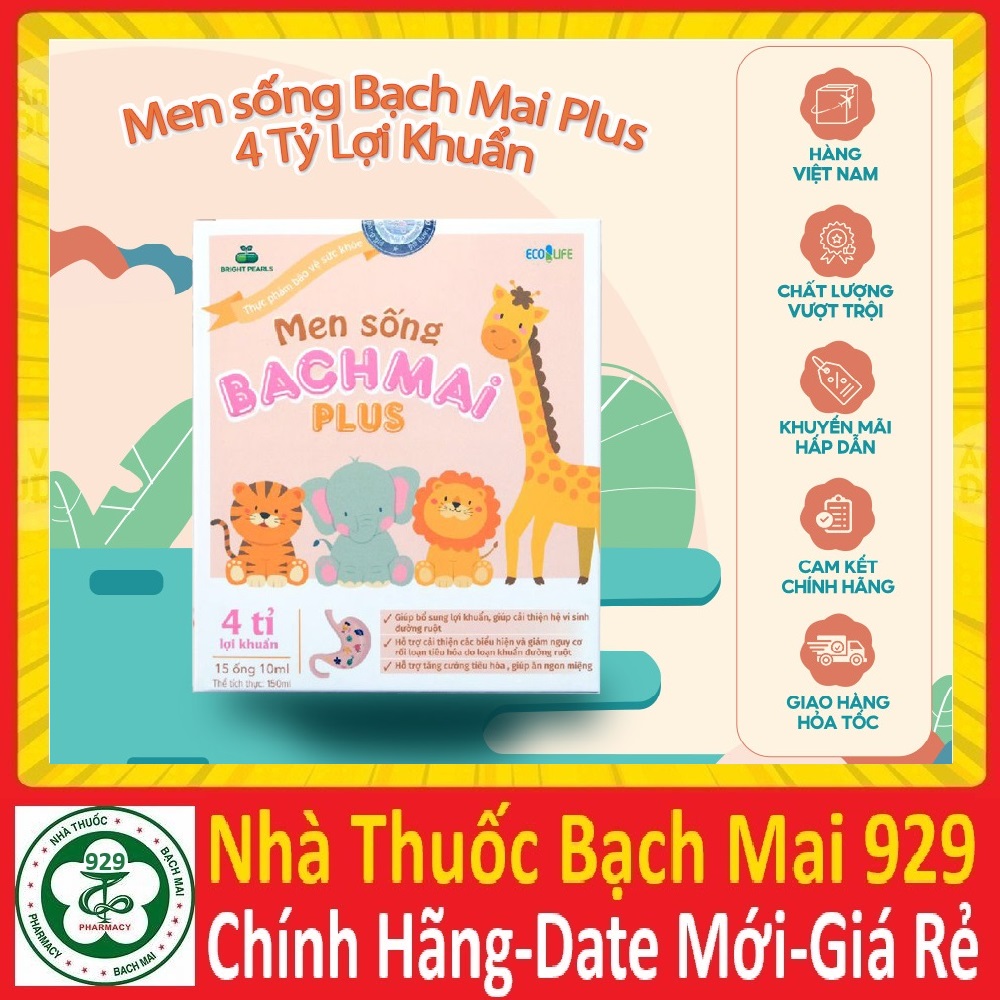Men sống bạch mai plus (Gold New Plus thế hệ mới)