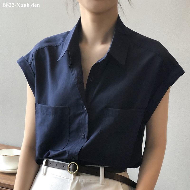 [HCM]B822- Áo SM Kate phối túi