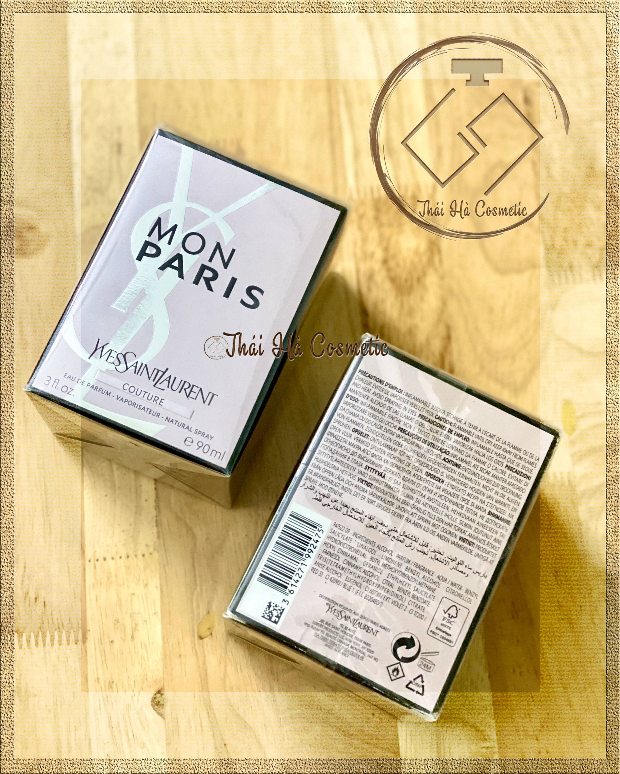 Nước hoa nữ YSL - Mon Paris Couture Eau de Parfum 90ml