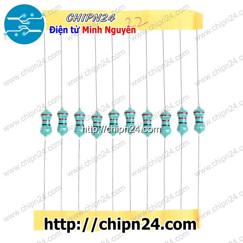 Cuộn cảm vạch 1/2w dip 0410 -