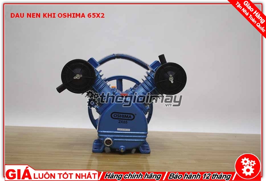 Đầu nén khí 65x2-1hp