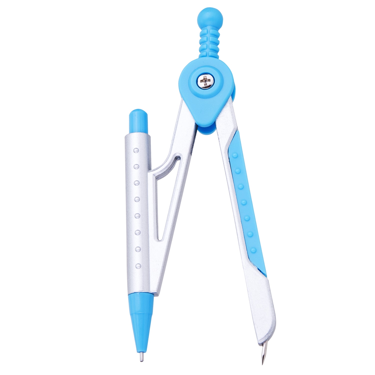 Compa học sinh Deli, Hồng/Xanh - 1 hộp - E8616
