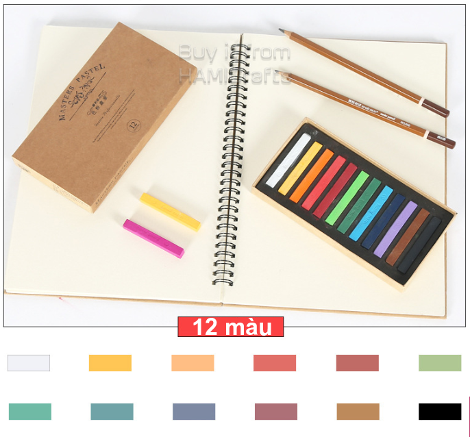 Phấn Tiên Maries Master Pastel 12/24/36/48 Màu