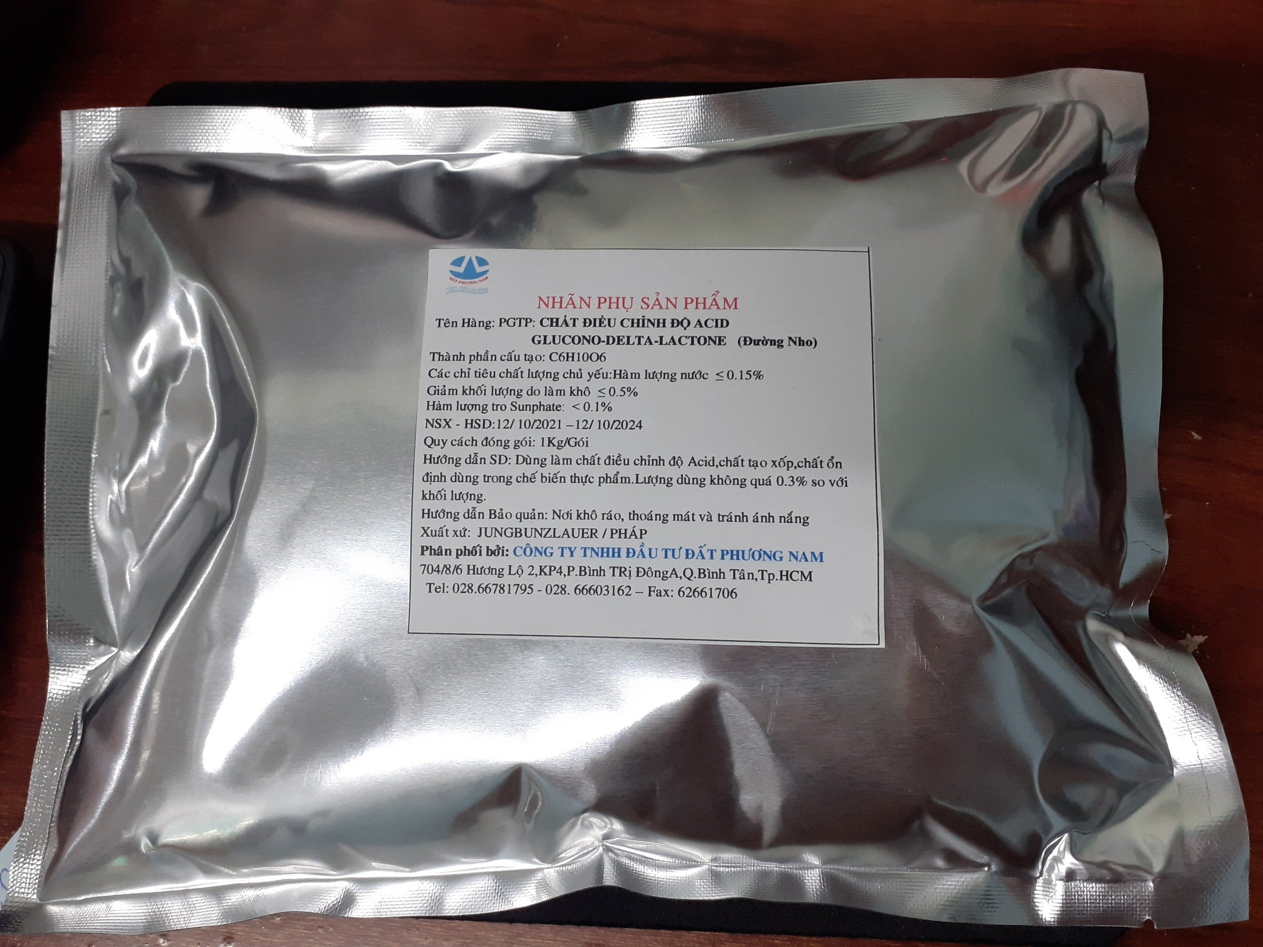 Đường nho Pháp_bao 25kg