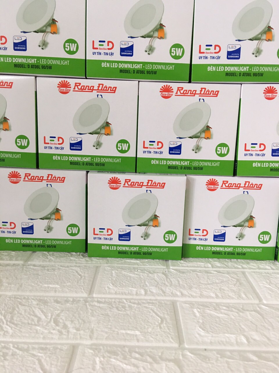 Đèn led âm trần Rạng đông 3w 5w 7w