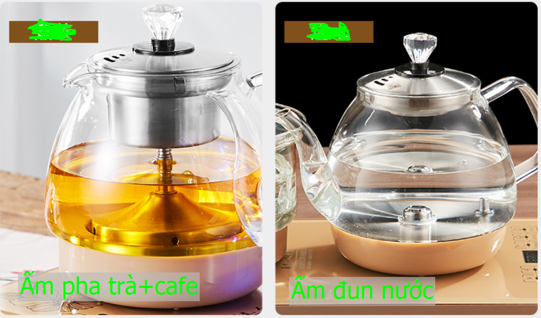 Ấm Đun Nước Tự Động Pha Trà