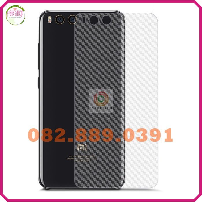 [HCM]Miếng dán mặt lưng skin carbon Xiaomi Mi 6