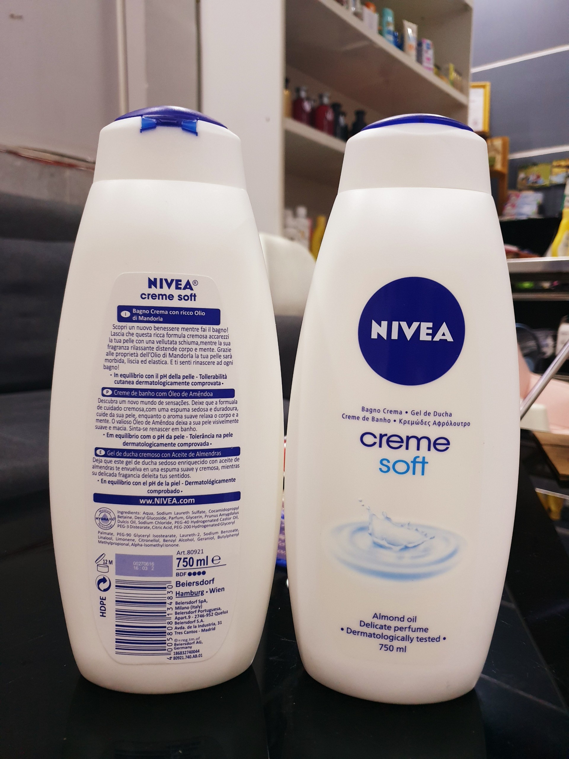 Sữa tắm Nivea 750ml nhập Đức