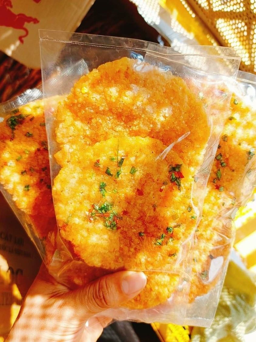 10 bịch Cơm cháy mắm hành