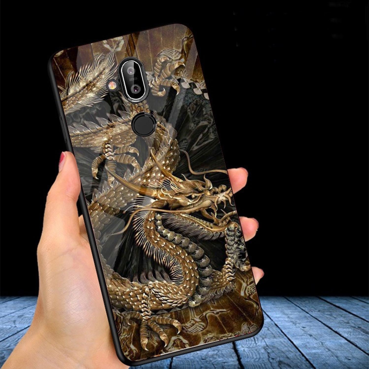 Ốp Lưng Kính 3D NOKIA 8.1 Ốp lưng thế hệ mới cao cấp
