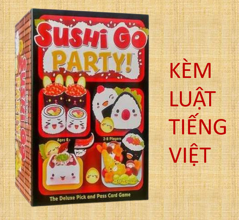 [HCM]TRÒ CHƠI BOARD GAME SUSHI GO PARTY