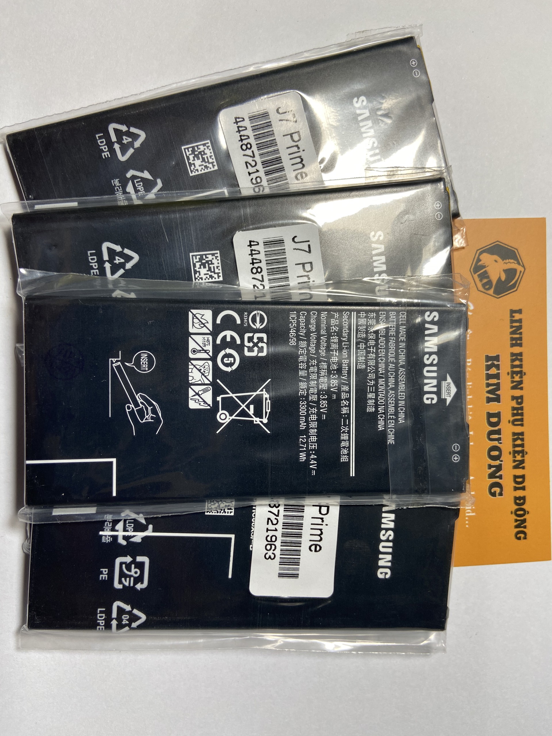 [HCM]Pin Samsung J7 prime / G610 / A710 / J4 Plus / J6 plus (Mã pin : BG610ABE - 3300mAh)