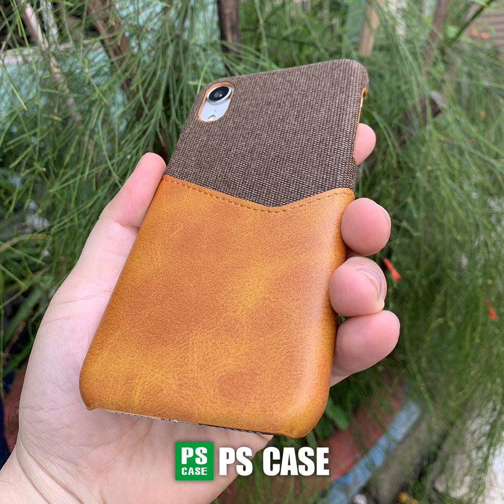 Ốp da vải kiêm ví dành cho iPhone XR - PS Case Phân Phối