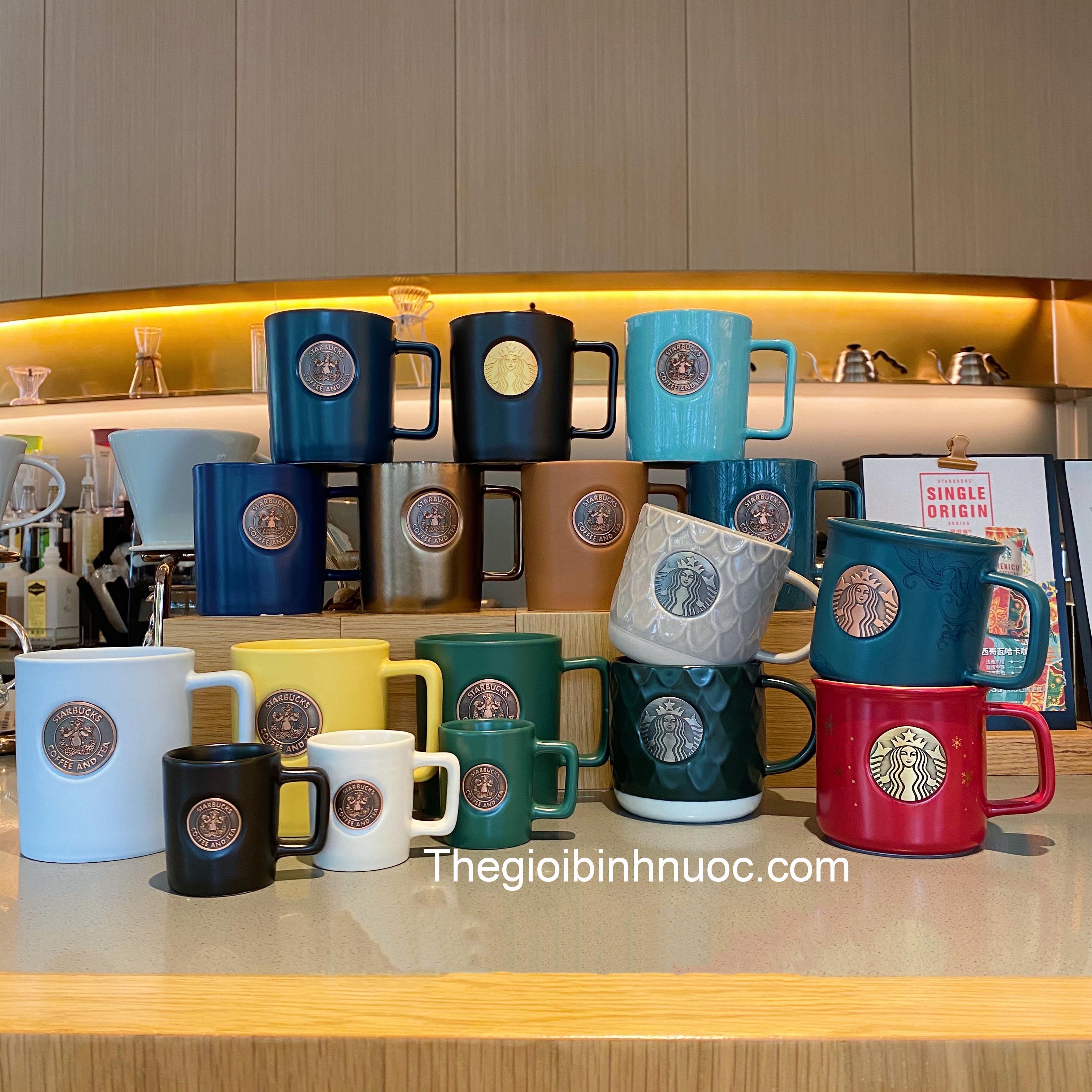 [HCM]Starbucks Taiwan Bronze Mug 473ml C193AB