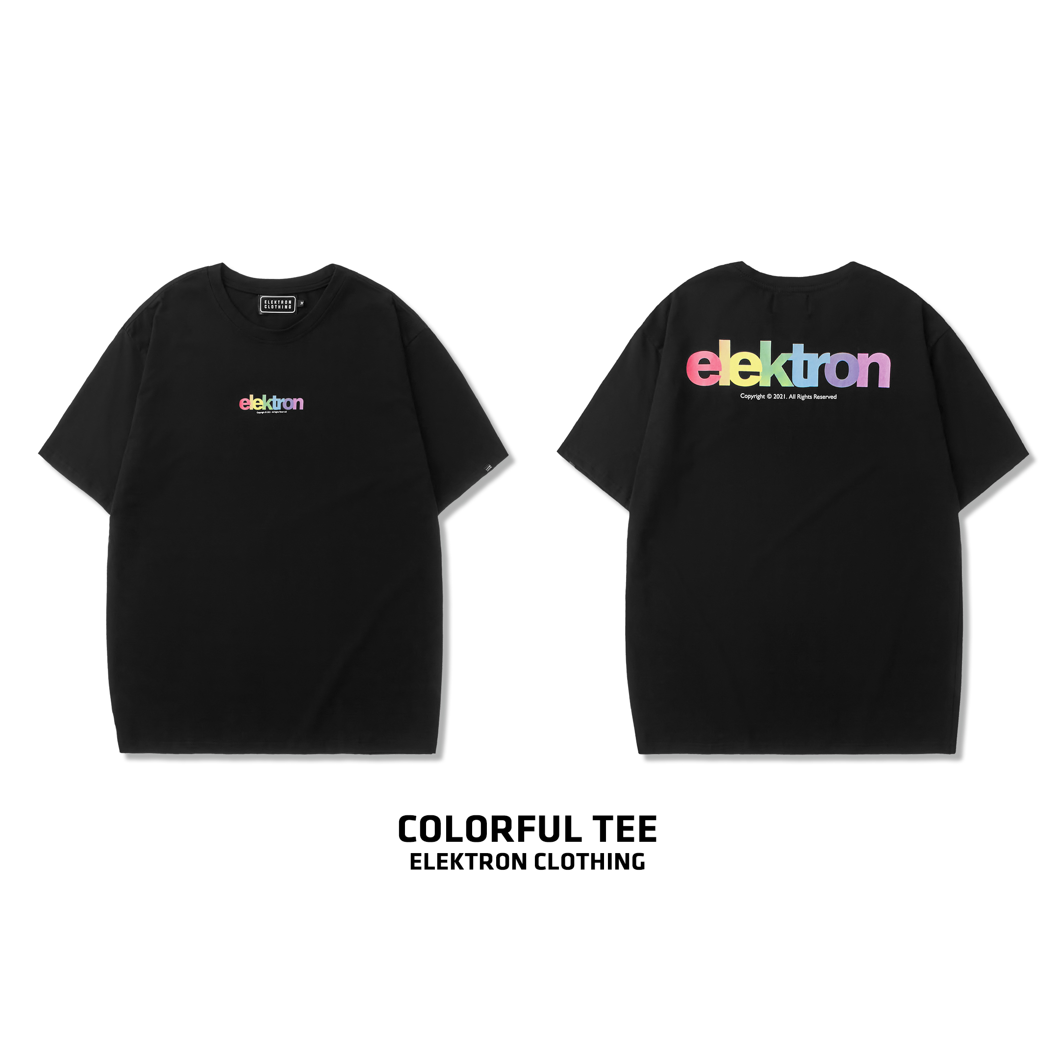 Áo thun Colorful (2 màu) - Elektron Clothing