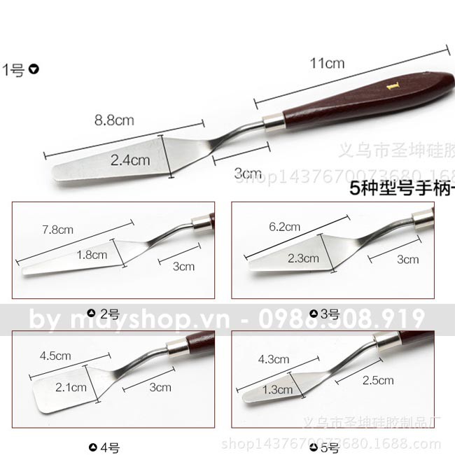 Bộ chà láng 5 chiếc