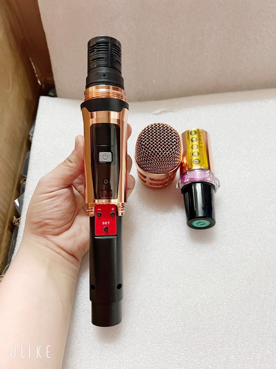 MICRO KHÔNG DÂY UHF LOA KÉO, AMPLI UGX21