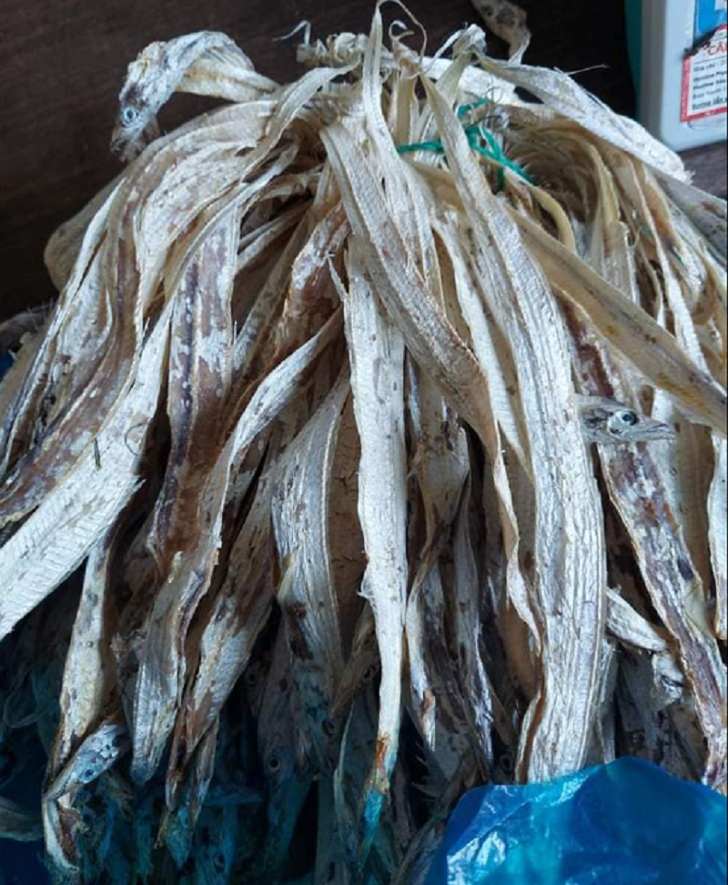 Khô cá hố loại lạt phơi nguyên con - vựa khô yến vy - khô cá hố cà mau
