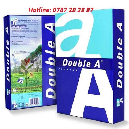 Giấy double a4 70gsm - giấy văn phòng - giấy photocopy - văn phòng phẩm làn gió mới
