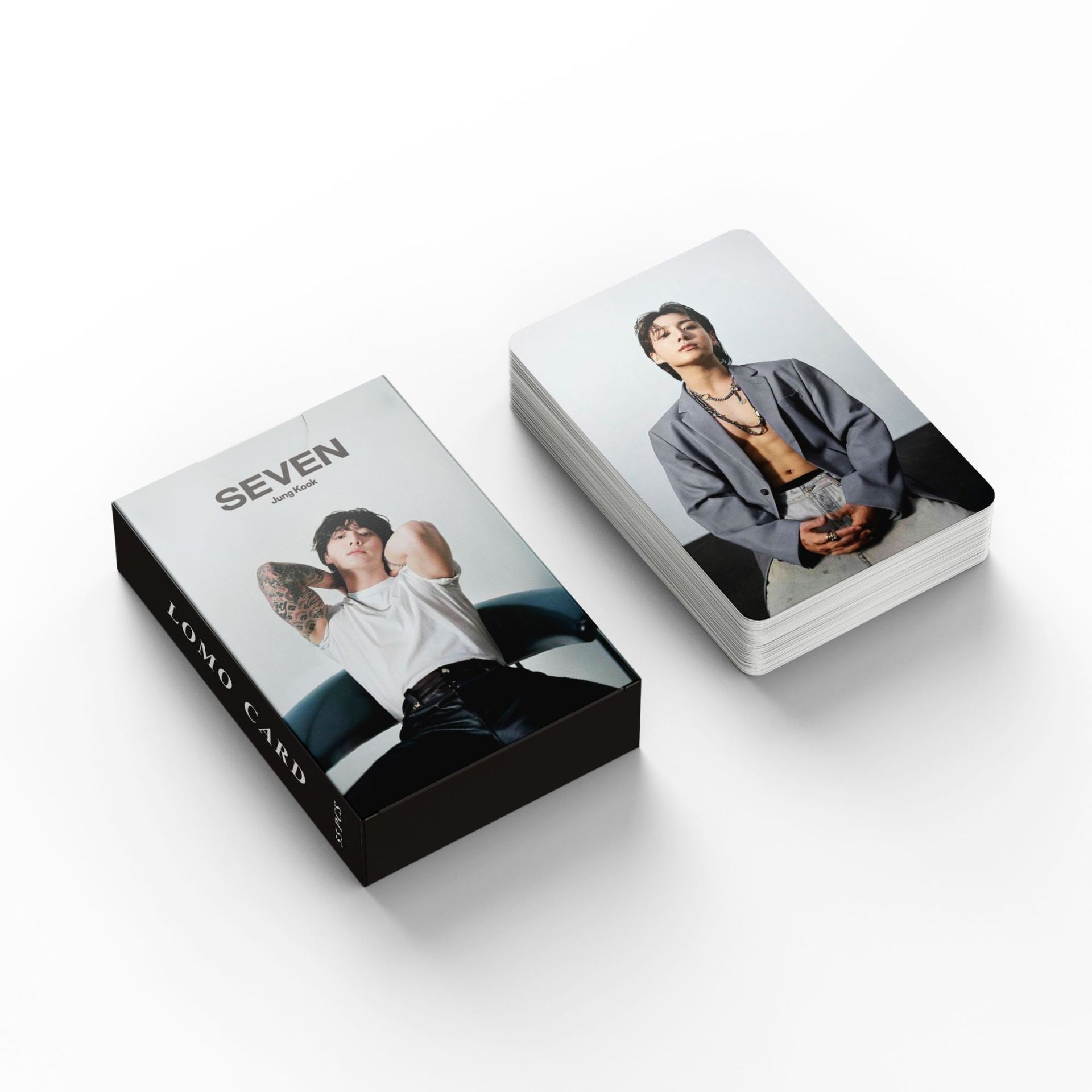 Set 55 lomo card Bts JungKook - SEVEN 2023