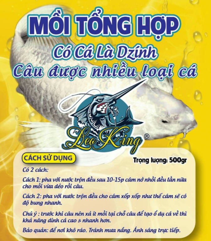 [HCM]Mồi câu cá tổng hợp