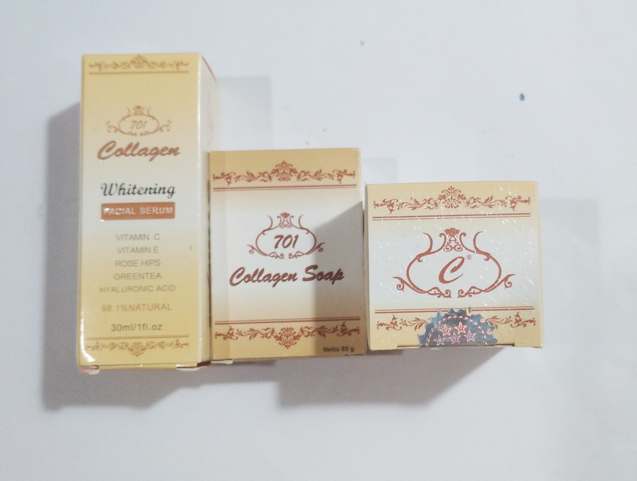 combo KEM và SERUM COLLAGEN PLUS VIT E dành cho da nám tàn nhang