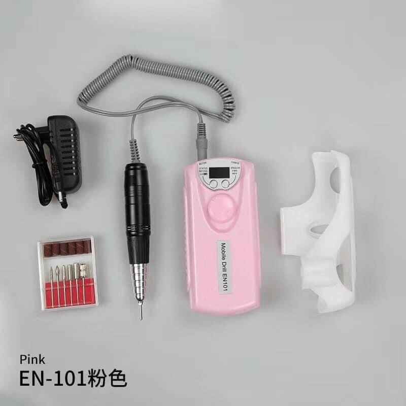 [GIÁ TỐT] Máy mài móng tích điện En101 chính hãng (full phụ kiện kèm theo)