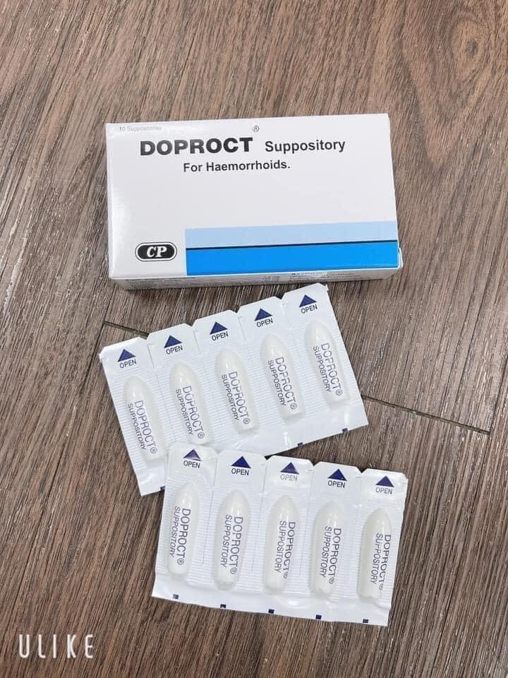 Viên Đặt Trĩ DOPROCT Thái Lan