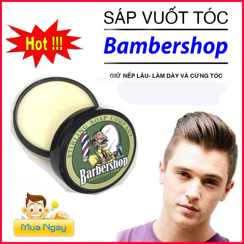 Sáp Vuốt Tóc BARBERSHOP  dành cho Nam/Nữ 100ml/wax vuốt tóc/ keo vuốt tóc/ sap vuot toc