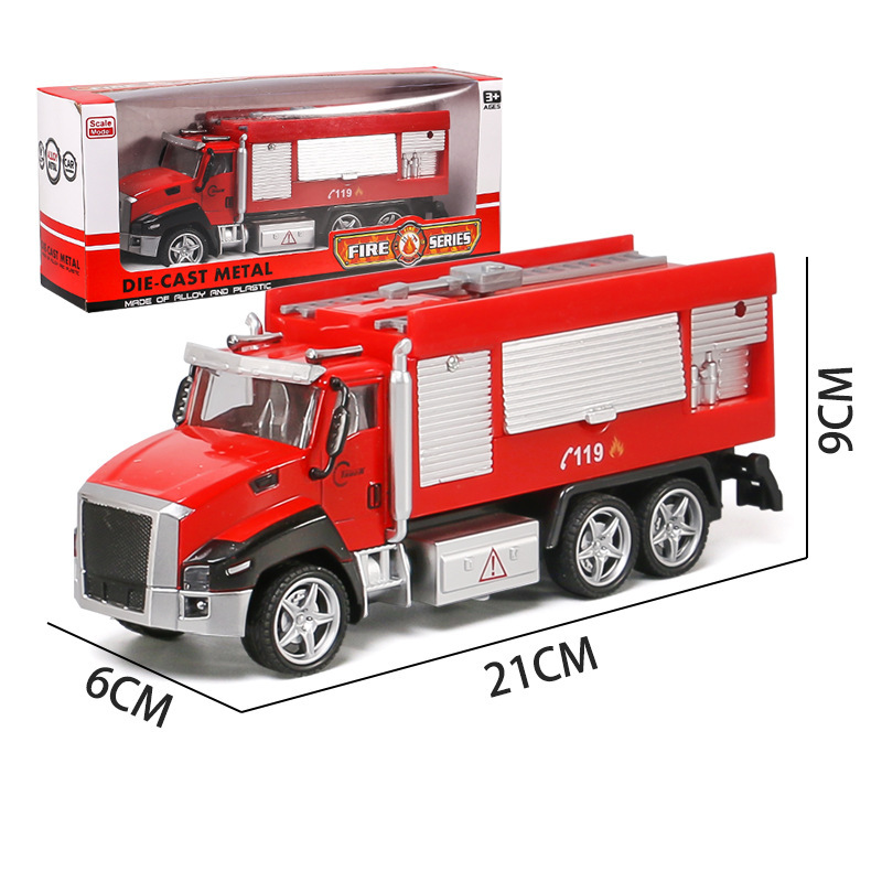 Xe đồ chơi cảnh sát, cứu hỏa có nhạc và đèn cho bé (size lớn)