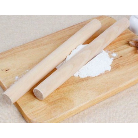 Cây cán bột bằng gỗ dài 28cm