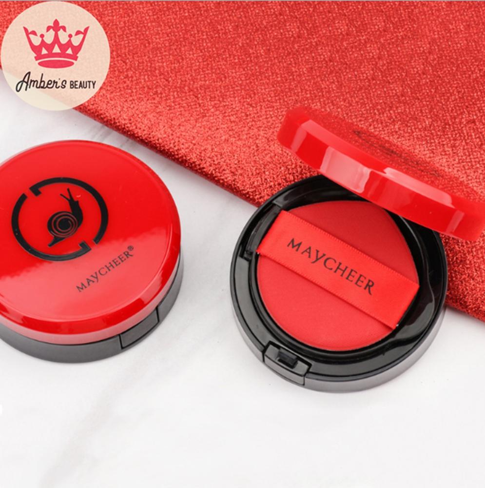 Set Phấn nước CC Cushion Maycheer Tinh Chất Ốc Sên LK6K6