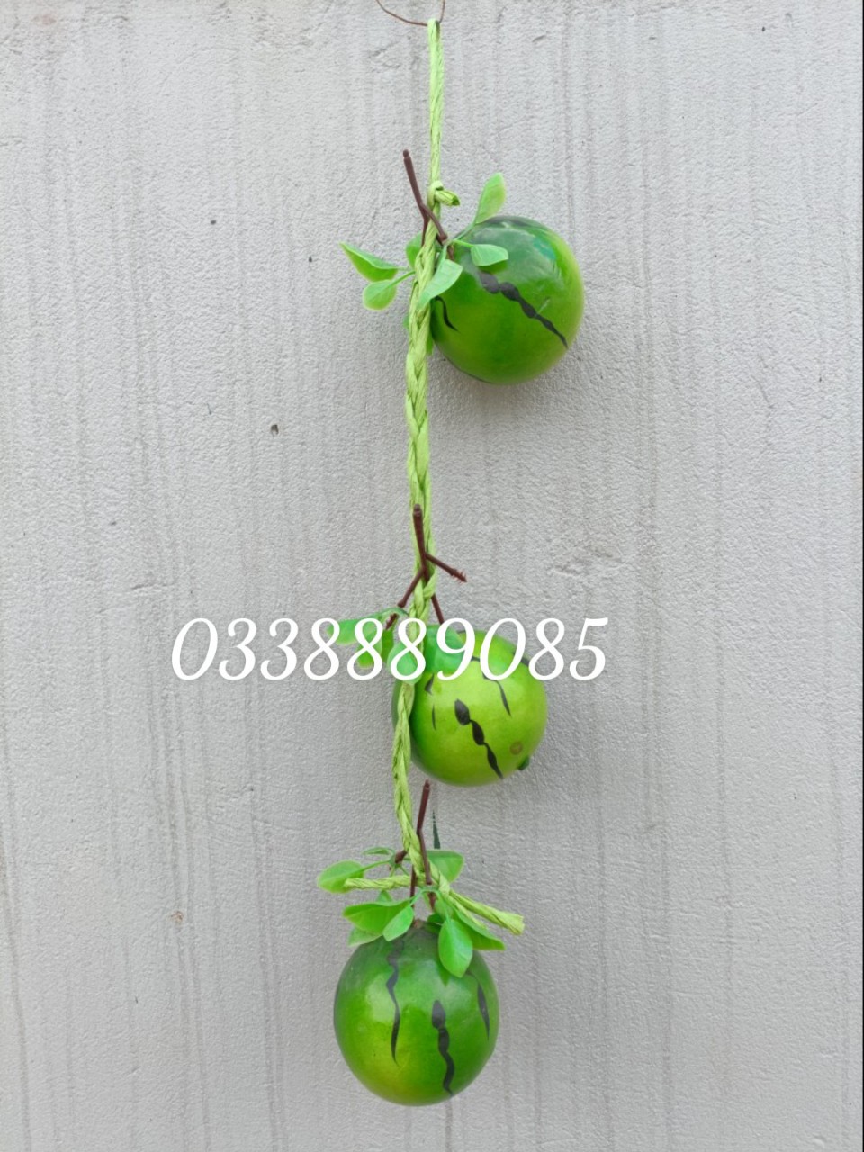 Dây hành tỏi ớt, lạc trang trí (củ quả giả)