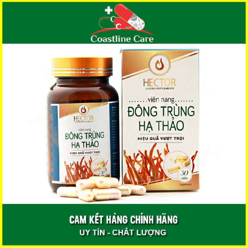Viên Nang Đông Trùng Hạ Thảo Hector - Giúp Nâng Cao Sức Khỏe & Tăng Cường Sinh Lực