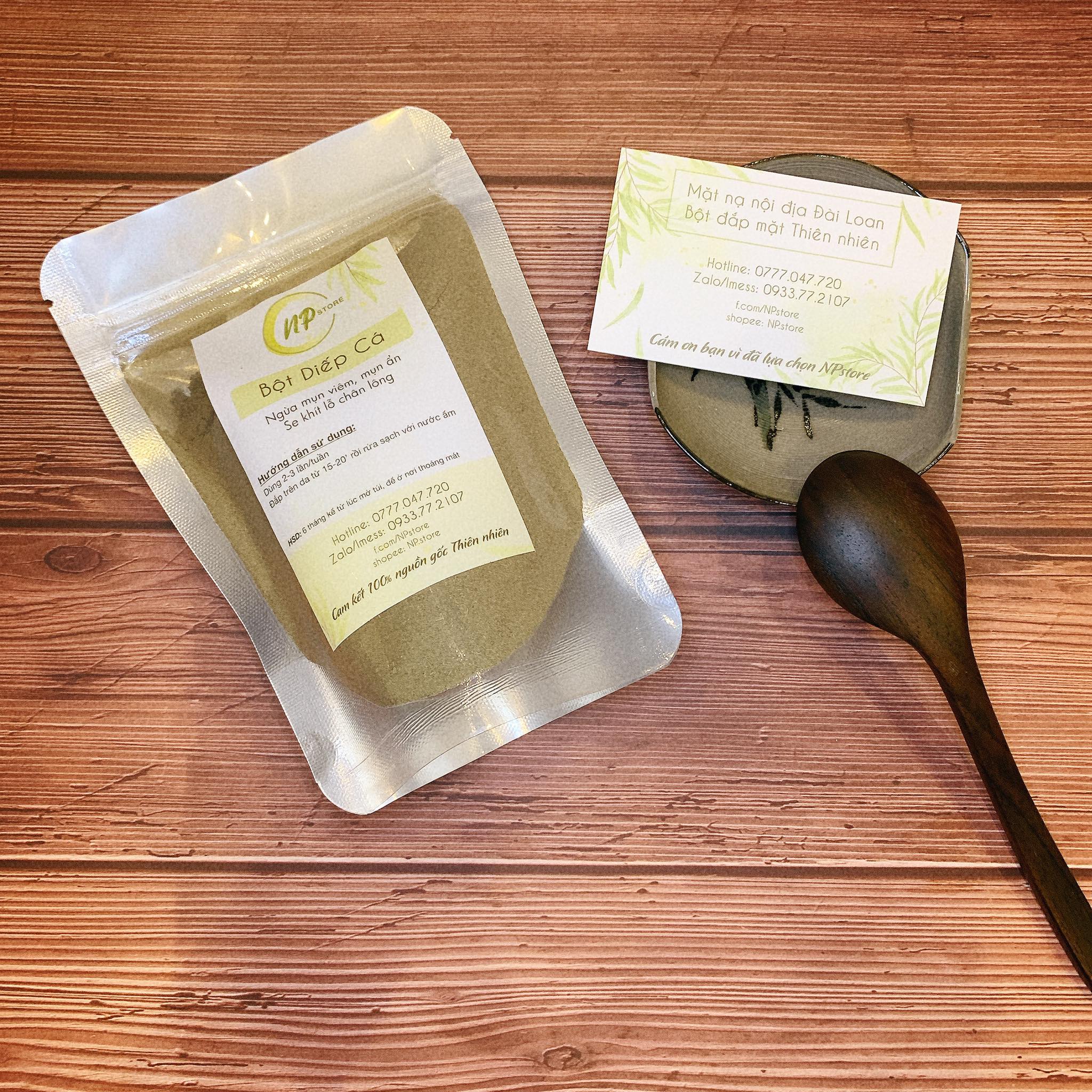 Bột diếp cá nguyên chất organic 50GR