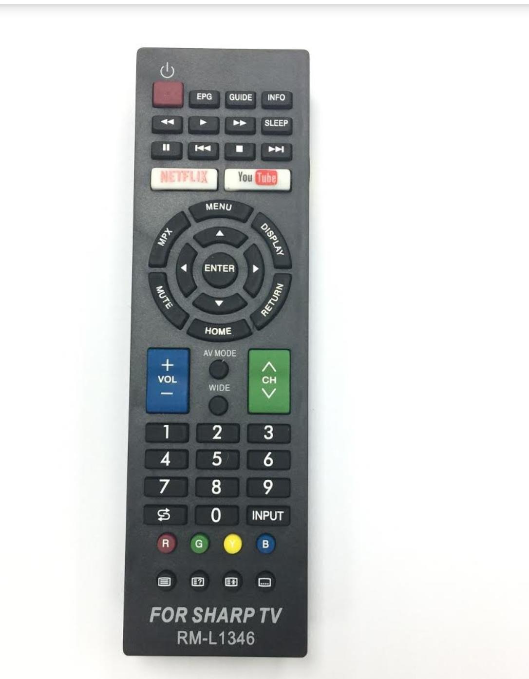 Điều khiển TV led Sharp Smart