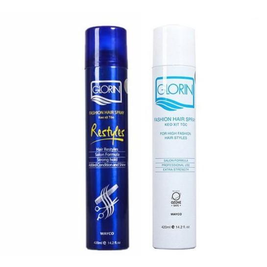 Gôm xịt tóc Glorin 420ml