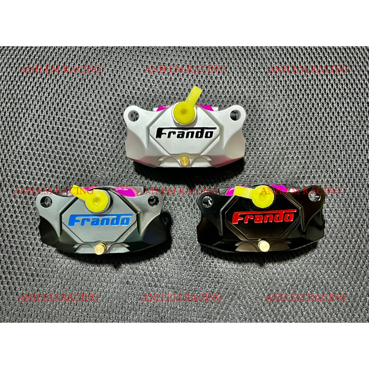 Heo dầu 2 piston Frando nhôm CNC