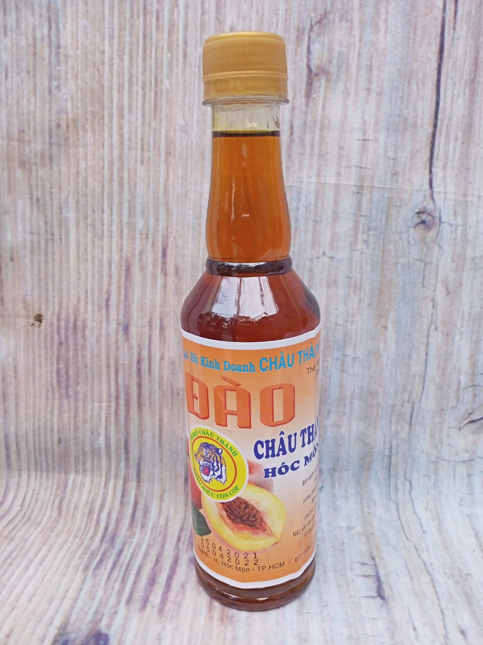 [HCM]Siro hoa quả Châu Thành 450ml (Vị Đào)