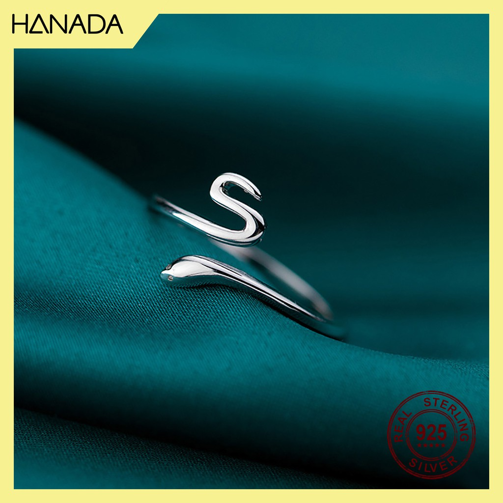 Nhẫn Bạc 925 Hanada Rắn 0708
