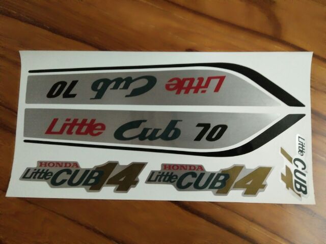 Bộ tem honda Little Cub 70 hàng nhập Thái Lan
