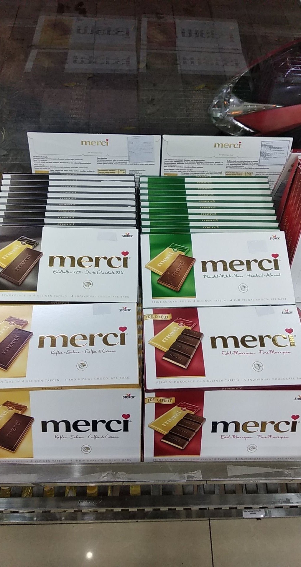 Socola Merci nhiều vị 100g
