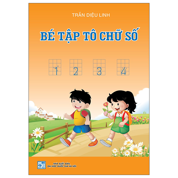 Fahasa - bé tập tô chữ số