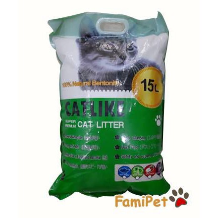 Cát vệ sinh cho mèo Catlike - Cà Phê - 8L